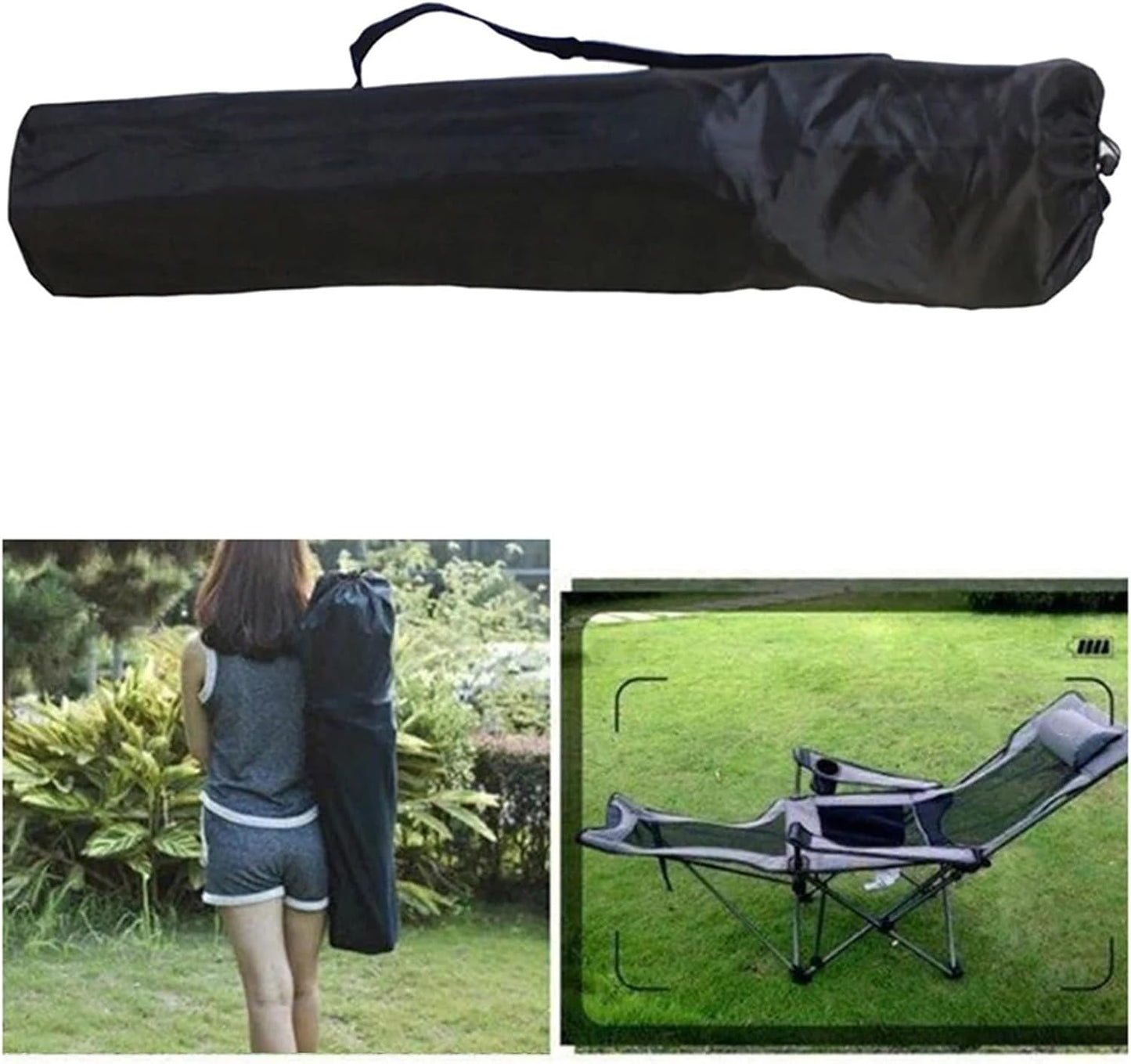 Bottone Folding Chair Storage Bag Patios Organizers Handbag Carrying Bags Umbrellas Mic Tripods Storage Easy to Carry