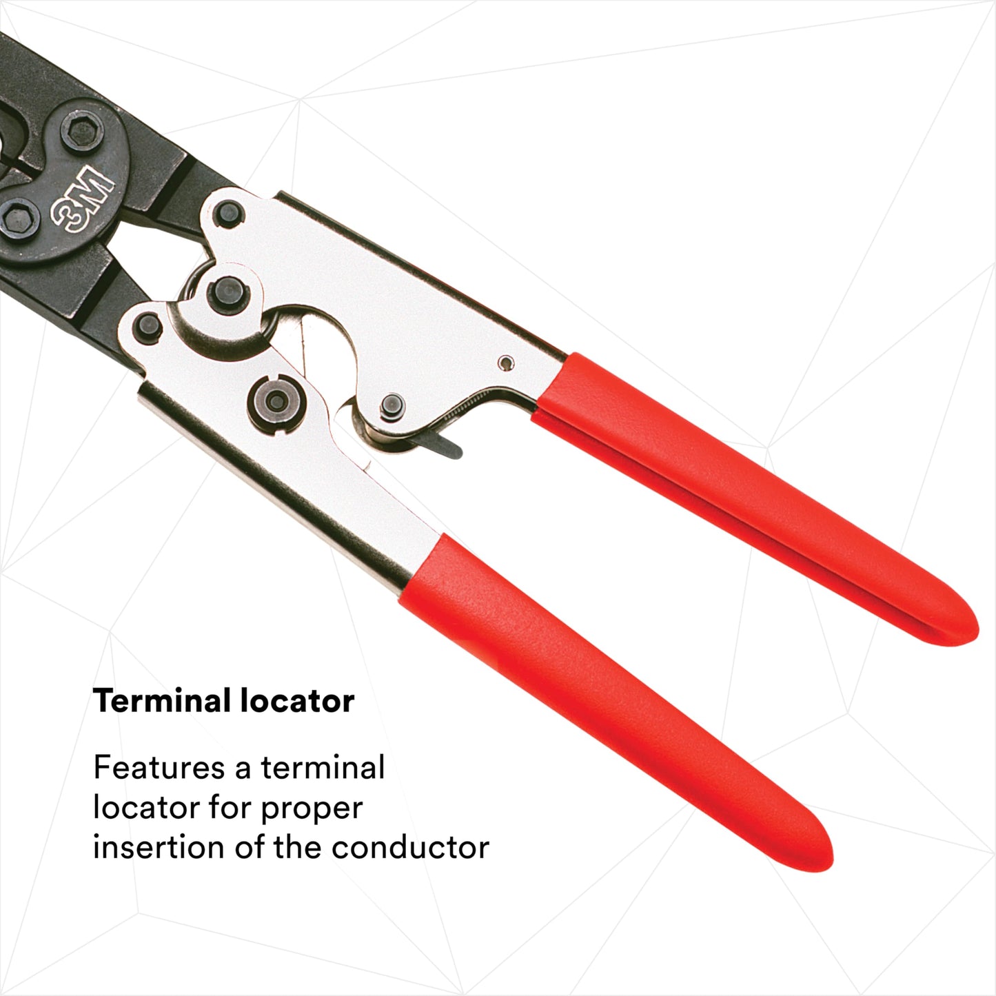 3M Hardened Steel Ratchet Tool TR-490, Red Plastic Grip, Corrosion-Resistant Finish, Ratchet Release Lever, 1/Bag