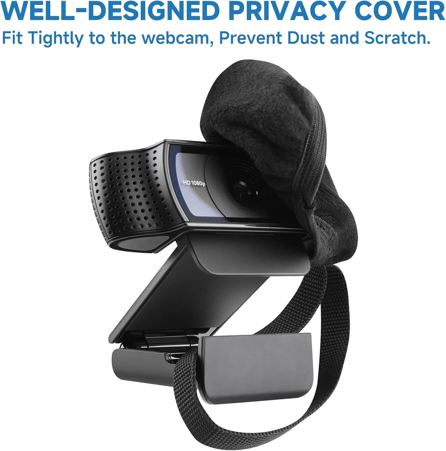 CaSZLUTION C922x C922 C920 C505 C310 C270, Pack 2 Universal Webcam Privacy Cover Compatible with Logitech HD Pro