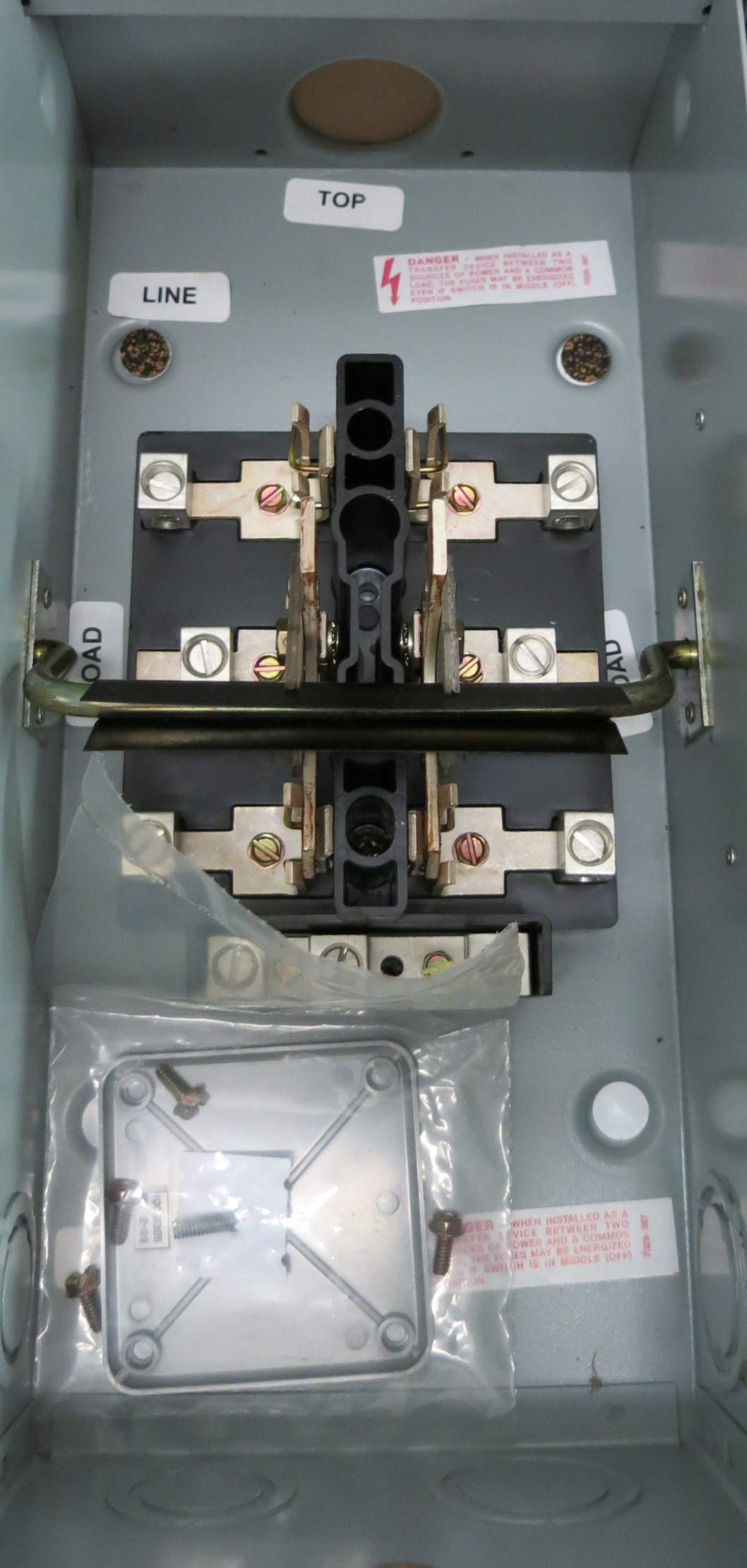 GE Energy Industrial Solutions TC10323R GE Outdoor Double Pole Double Throw Safety Switch, 100-Amp