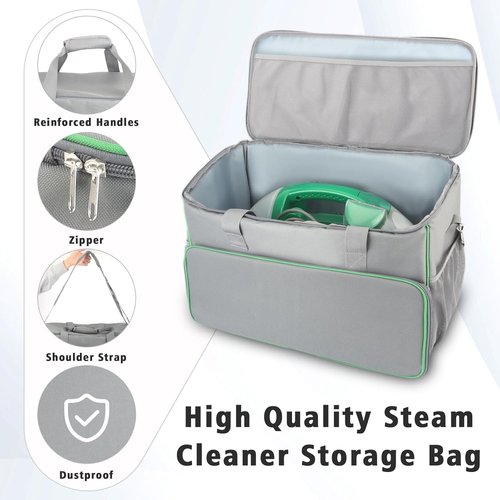 Bissell Carry Bag - Large Storage Case for Little Green Machine 1400B | Organizer for Carpet Cleaner & Accessories - Grey