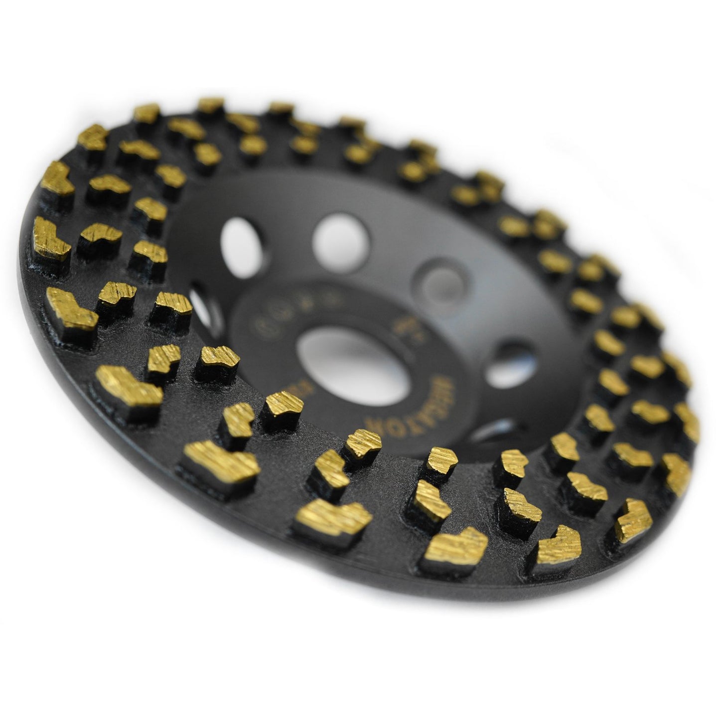Megatron 5" Diamond Cup Grinding Removing Disc Wheel for Any Concrete, Paint, Epoxy, Glue and Mastic with CDB New Technology (Megatron 5")