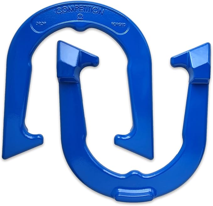 Competition Tournament Pitching Horseshoes - NHPA Sanctioned for Tournament & League Play - Drop Forged Construction - One Pair (2 Shoes)