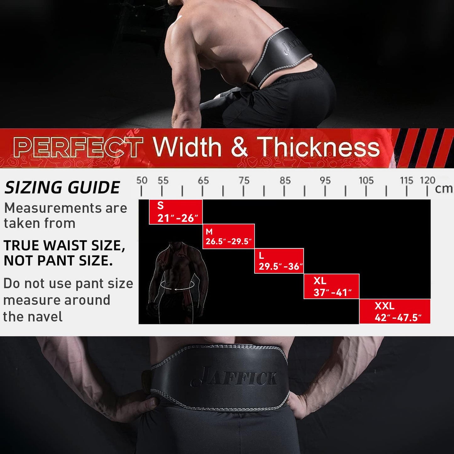 Genuine Leather Weight Lifting Belt for Men Gym Weight Belt Lumbar Back Support Powerlifting Weightlifting Heavy Duty Workout Training Strength Training Equipment 6-Inch brown