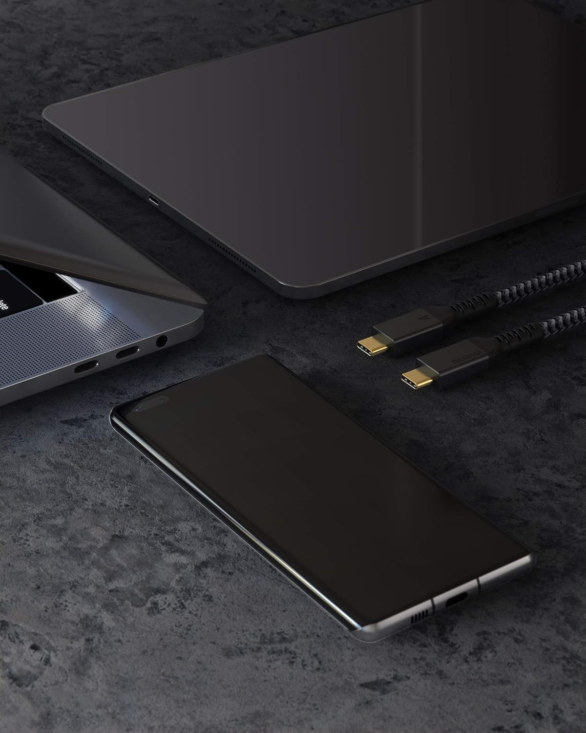 10FT 4 40Gbps 240W 8K/5K 2026 Maxonar Long Thunderbolt Cable, Sync, Charging, Display, All-in-One Cable Replaces
