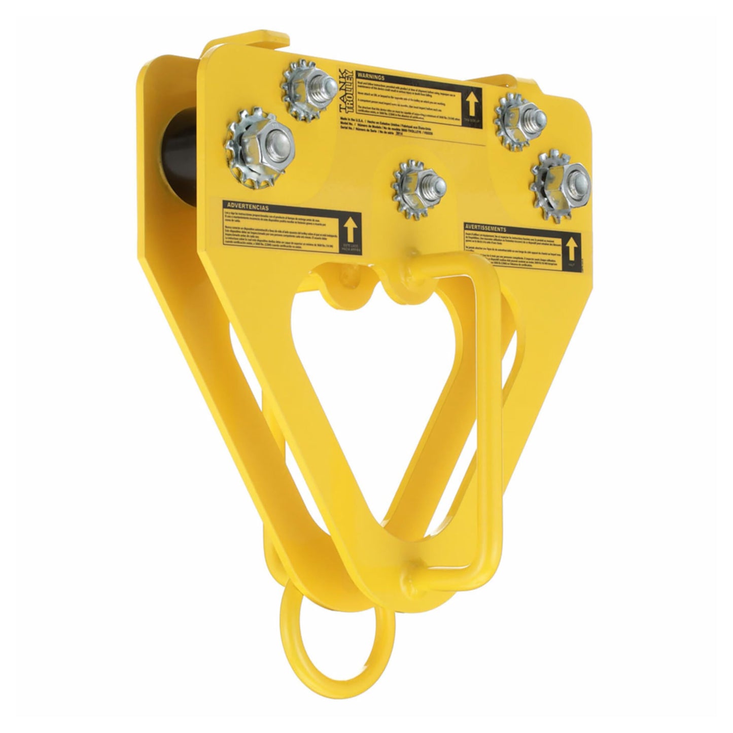 Peakworks Carbon Steel Tank Trolley Anchor, 310 lb Load Capacity, V82235