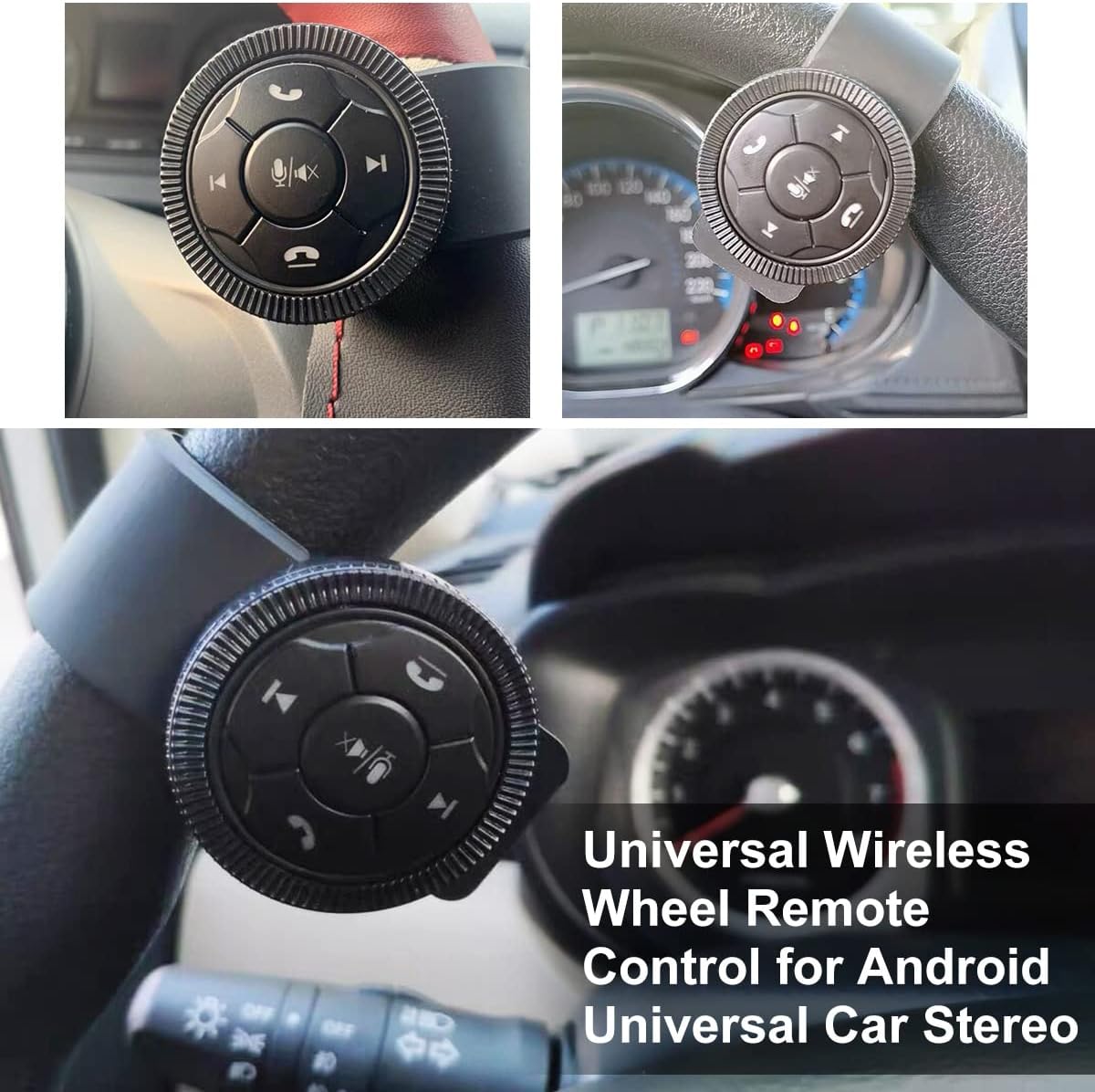 JOYING Latest Universal Steering Wheel Control Watch Band Style with Backlight Buttons for Android Car Stereo DVD