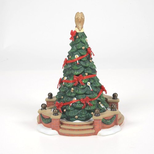 Department 56 Dickens' Village Christmas Tree Figurine - 6.5 Inch, Colorful Holiday Decor
