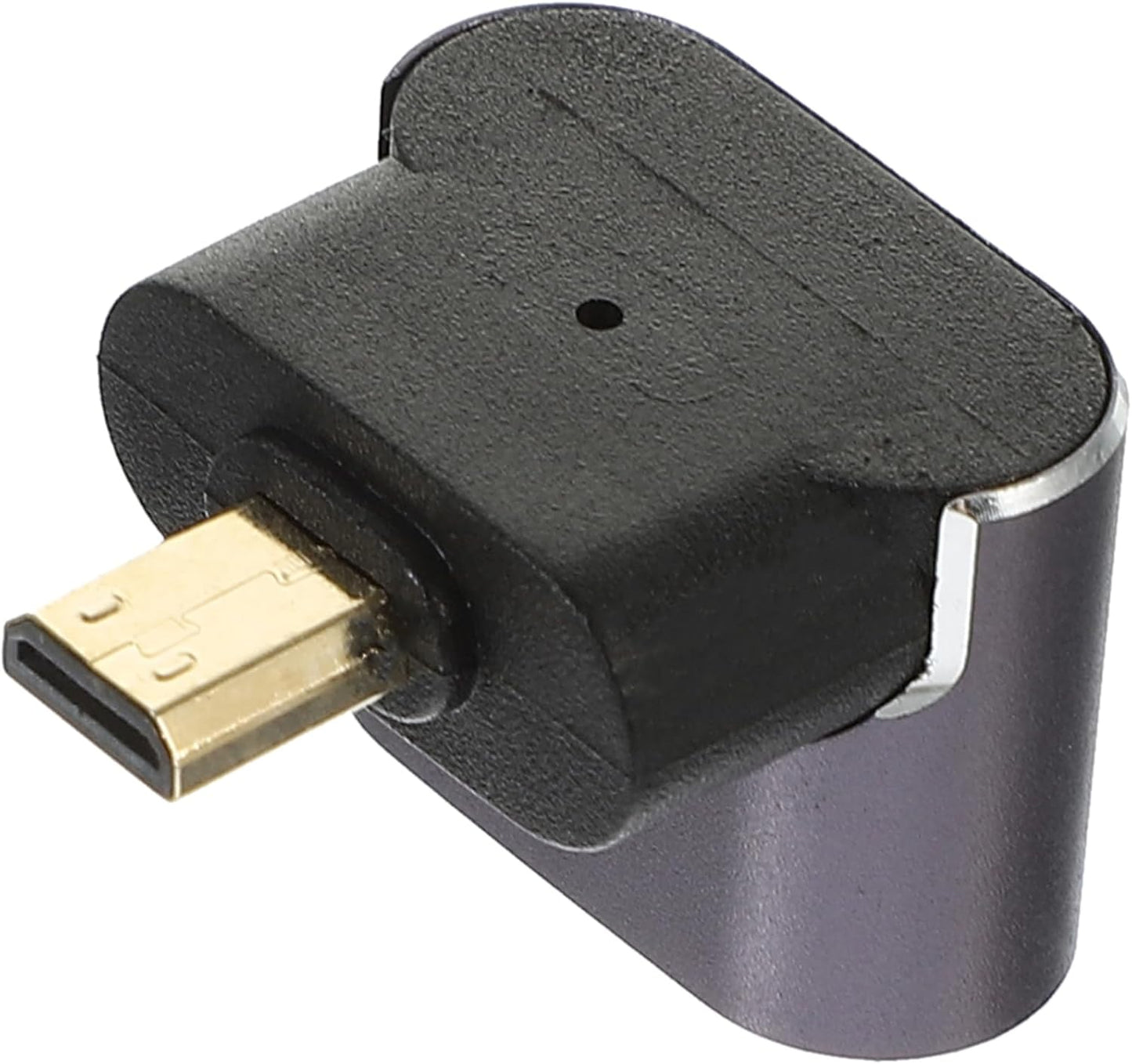 Veemoon Video Connector Adapter for Laptop and Projector Female to Male Angled Converter Space-Saving Design for Signal