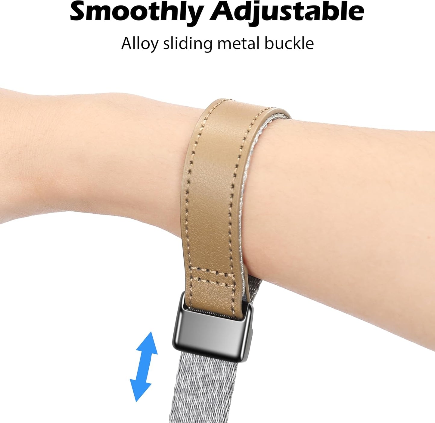 SUNYA Camera Wrist Strap with Quick Release Buckle. Sturdy Nylon Rope Hand Strap Compatible for DSLR or Mirrorless