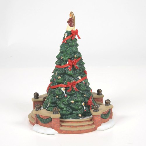 Department 56 Dickens' Village Christmas Tree Figurine - 6.5 Inch, Colorful Holiday Decor