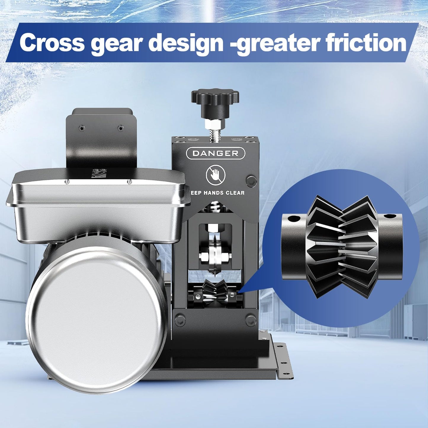 Electric Wire Stripper Machine, 0.06"-1.18" Automatic Wire Stripping Machine,180 W, 80 ft/min