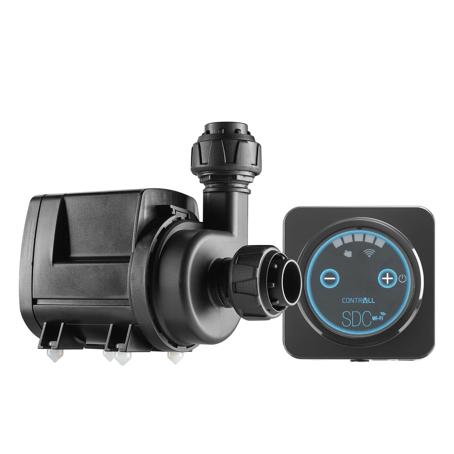 SICCE Syncra SDC 7.0 Water Pump 800-1900 gph WIFI Apex Controllable Aquarium DC Return with Controller | Quiet, Submersible or External | Fish Tank, Sump, Pond, Freshwater and Saltwater Marine Use