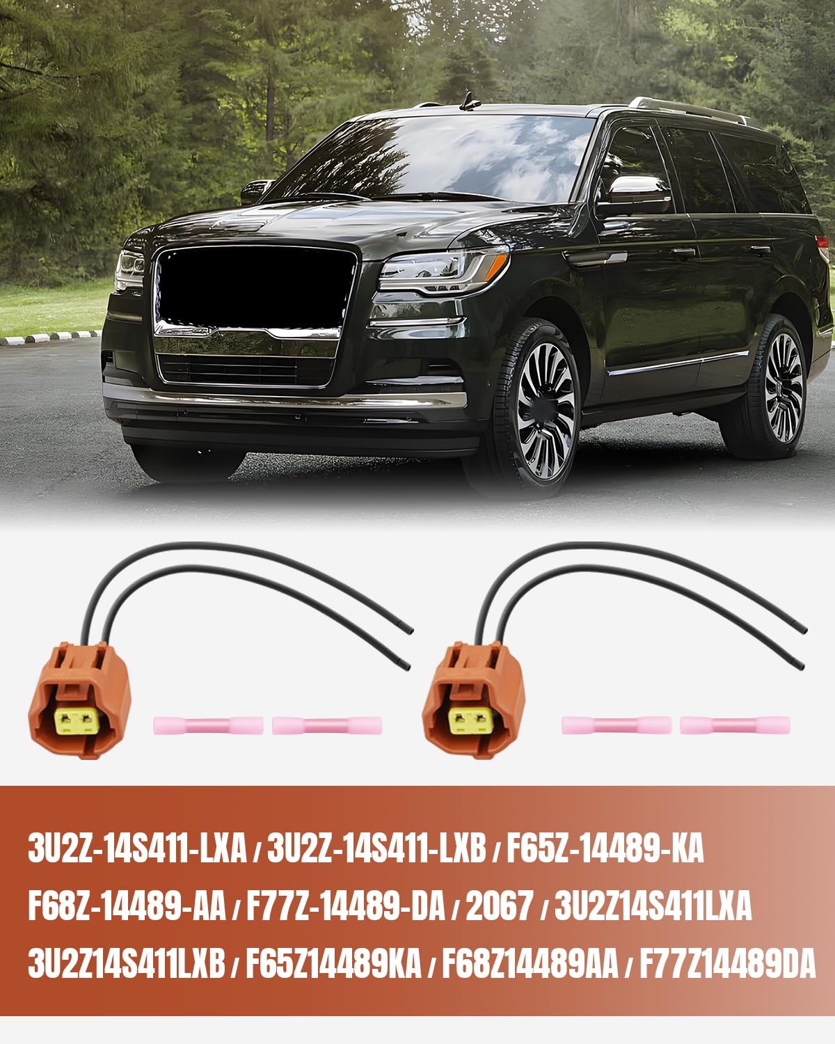 ANODZU 2 F150 F250 F350 4.6L 5.4L Pcs Engine Variable Valve Timing Vvt Solenoid Connector Wiring Harness Pigtail Plug