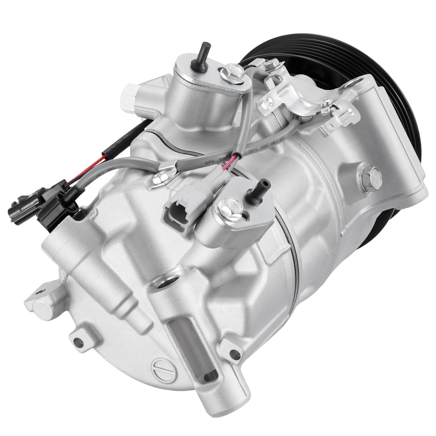 SYKRSS 98588 Air Conditioning AC Compressor with Clutch Compatible with Infiniti Q50 2016-2024 3.0L, for Q50 2014-2015 3.7L, for Q60 2017-2022 3.0L, Compatible with Nissan 370Z 2019-2020 3.7L