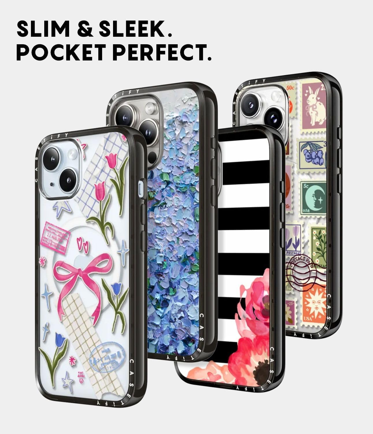 CASETiFY 15 4 2X Compact iPhone Case [Slim and Sleek/Compatible with Magsafe / ft. Military Grade Drop Protection]