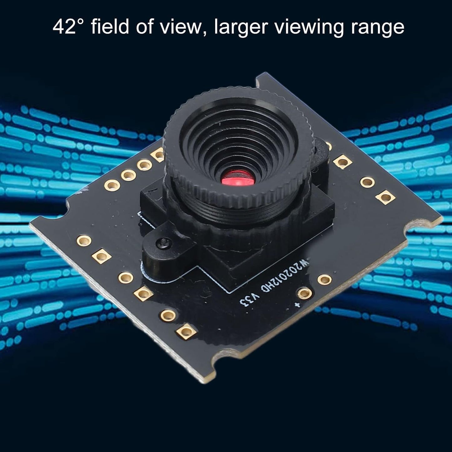 Eujgoov 1MP W202012HD V33 42 1MP CMOS OV9726 USB2.0 40cm 15.7in Camera Module Horn Lens USB Camera Module Mini Webcam