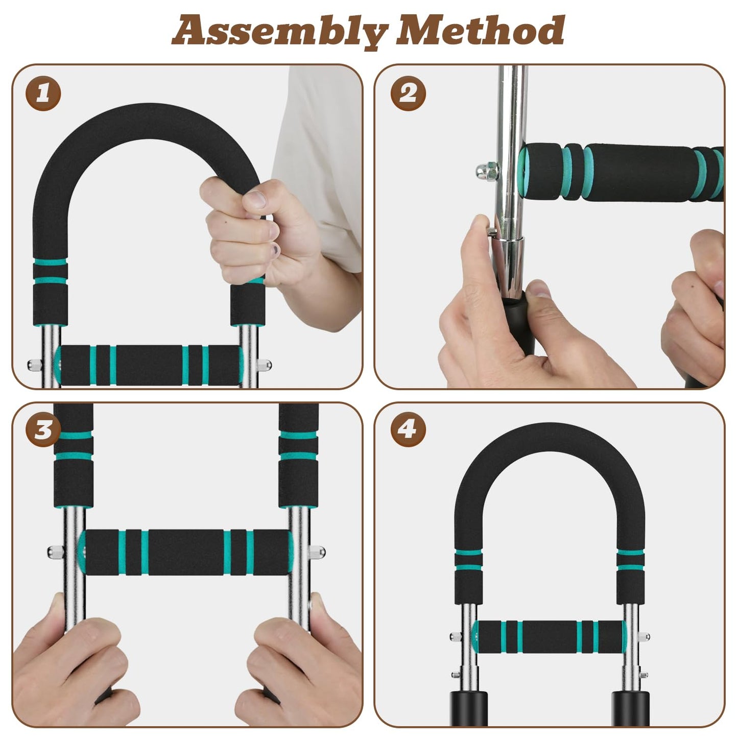 Twister Arm Trainer for Men, Adjustable Chest Workout Equipment, Forearm Triceps Chest Enhanced Exercise Strengthener, Chest Clip Muscle, Portable Spring Resistance for Home Fitness (U60-100lbs kit)