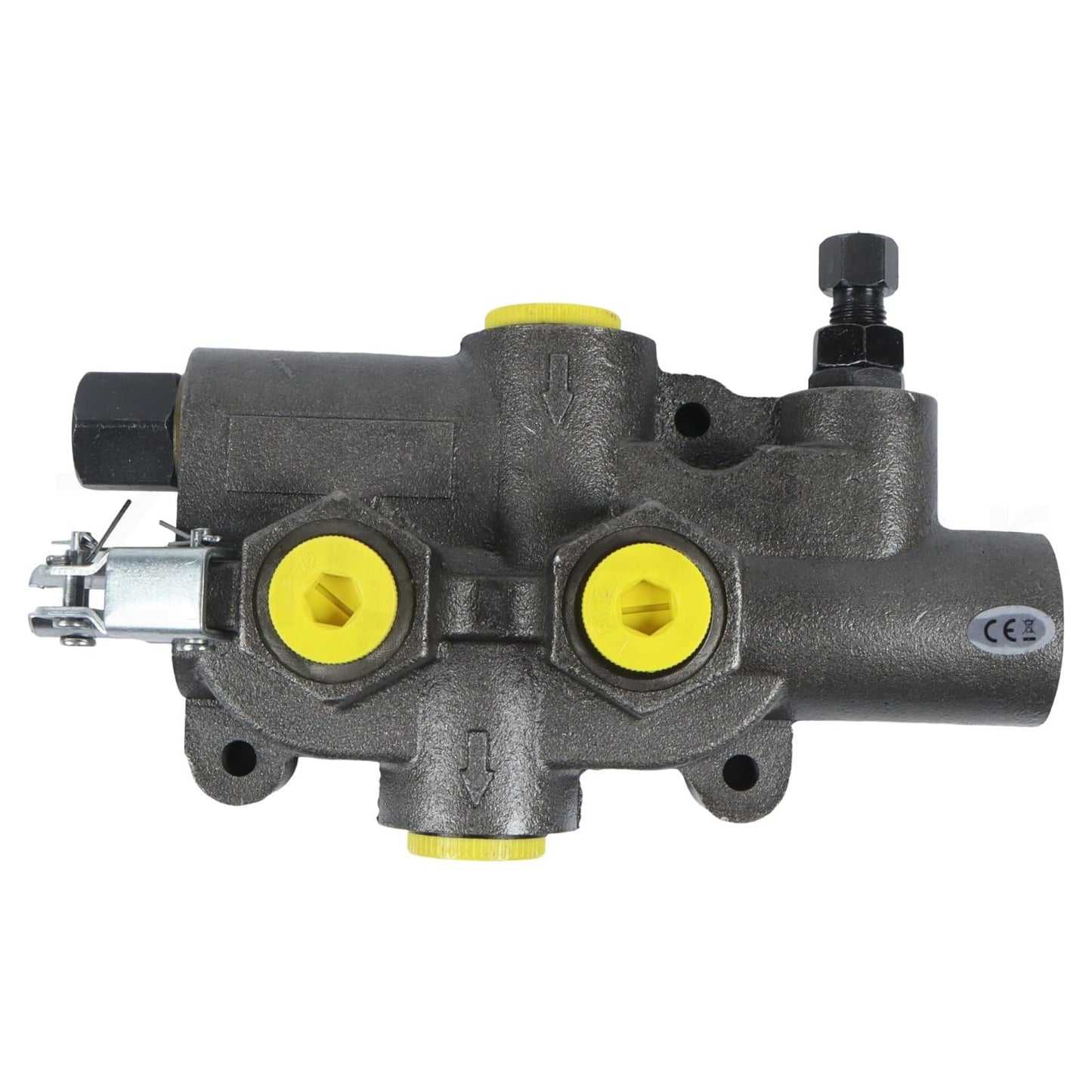 Zachager Hydraulic Log Splitter Pump Kit - 16 GPM 2-stage pump, coupler, mount and hardware - 1" inlet, 1/2" NPT outlet, 3600RPM, 4000 PSI, for small engine log splitters