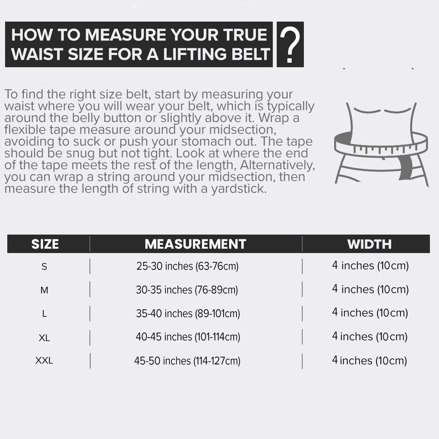 PowerLifting Belt - 10mm Double Prong - 4-inch Wide - Heavy Duty for Extreme Weight Lifting Belt (Green, Large)