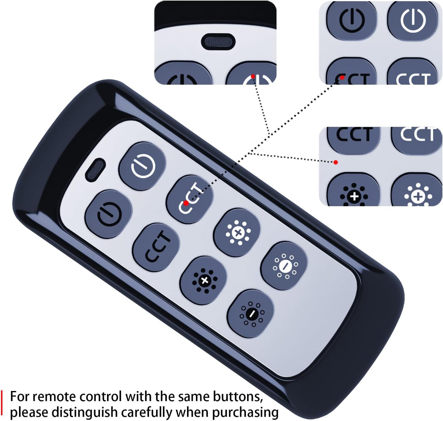 ZWP MF18812, mf18805, Dimmable Replacement Remote Control fit for Dimunt SOARZ Tomons, XINJISHIMIN, EDISHINE, Floor