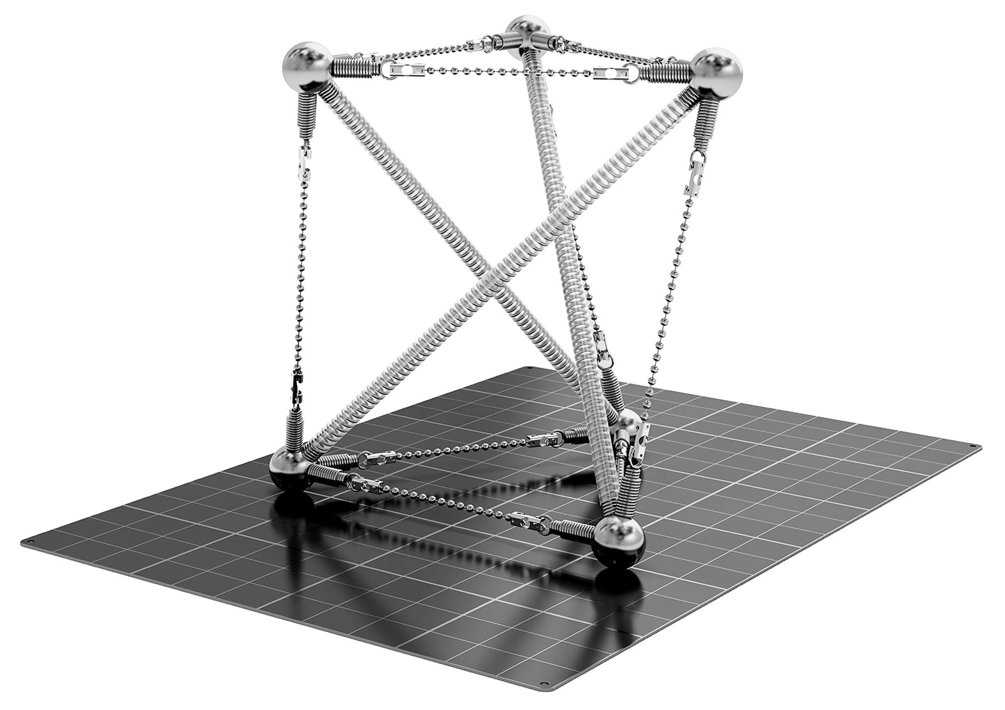 Mola Structural Kit 3 | Magnetic Modular Kit for Engineering and Architecture Education | 205 Pieces + Practical Guide