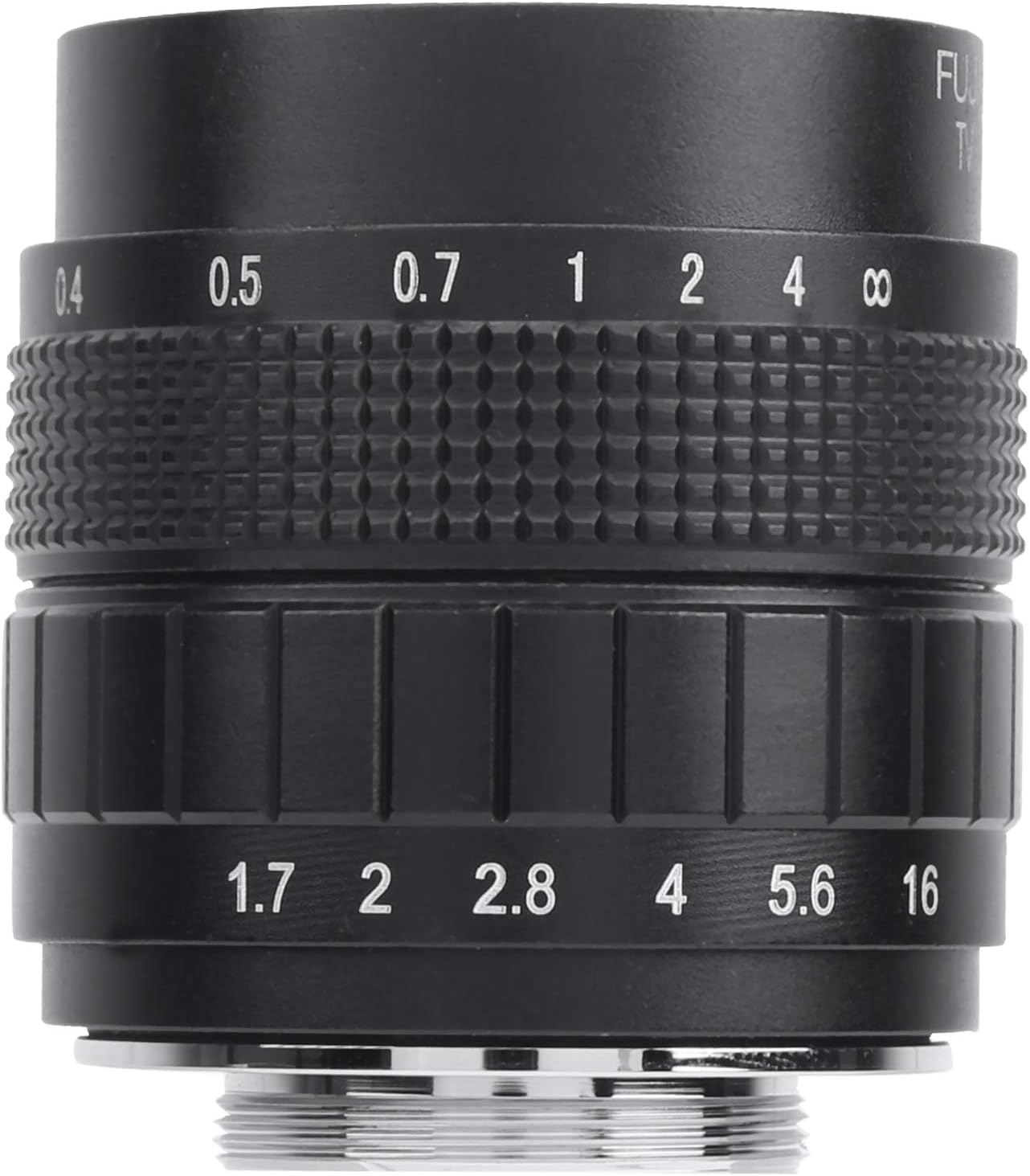 lvifloae 35mm F1 7 C Mount TV Movie Fixed Focus Mirrorless Camera Lens Fixed Focus Micro Single Suitable Closed Circuit