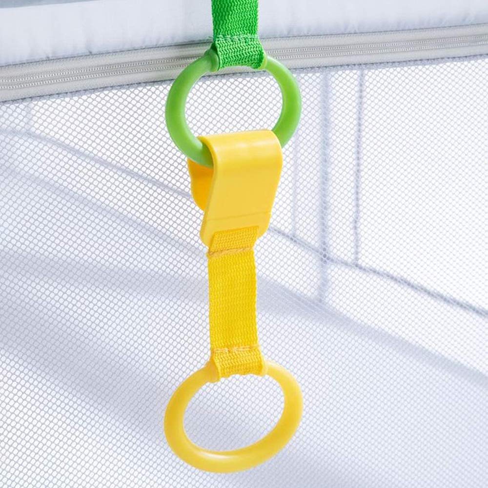 Skiennix Baby Pull-Up Rings - Walking Exercise Assistant for Infants | 4-Piece Set