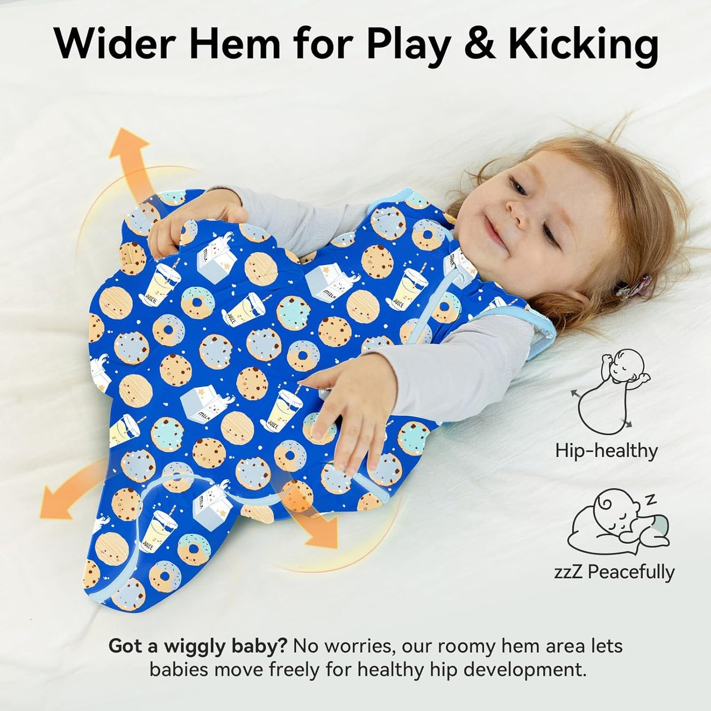 Bamboo Rayon Sleep Sack by [Brand Name] - Supersoft 1.0 Tog Baby Wearable Blanket | 6-12 Months, Unisex