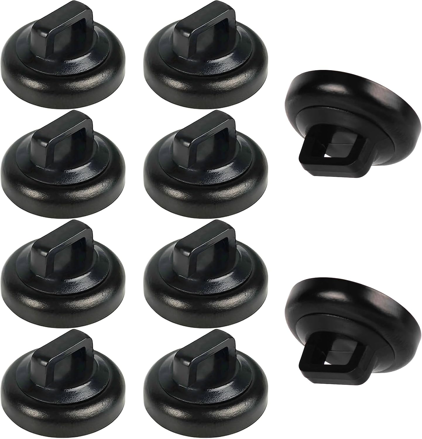 10 Magnet Zip Tie Mount Clips Magnetic Zip Ties Mount Base Holder Multipurpose Wire Cable Holder Mount Wire Clips