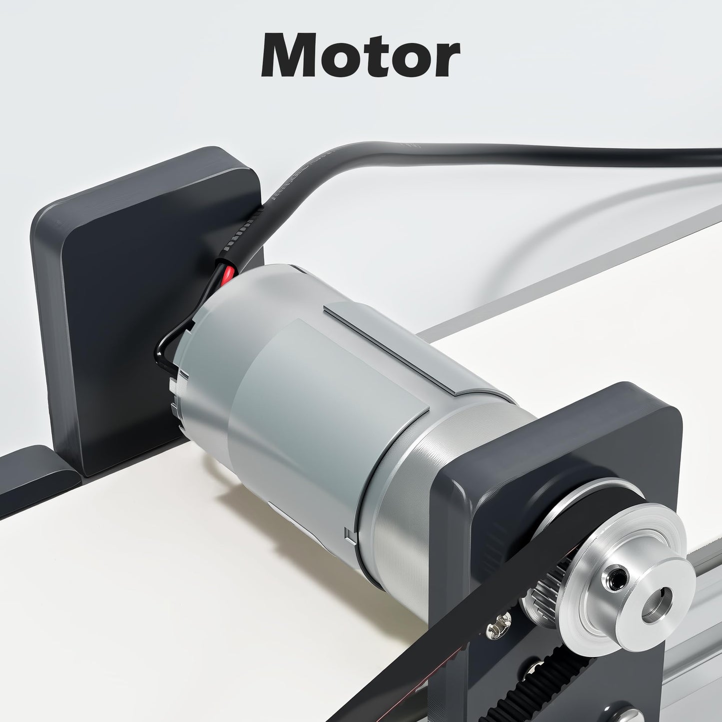 DC 12V Electric Desktop Conveyor Belt, 116RPM Adjustable Mini Conveyor Belt with Speed Controller for Small-Scale Material Production Packaging Friction Experiment, 19.7” x 3.9”