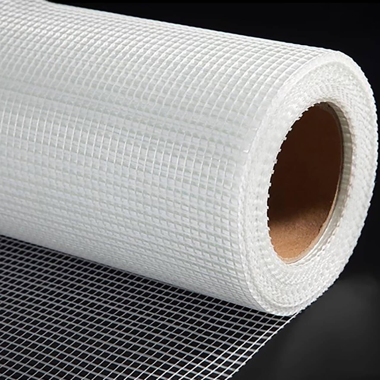 SAJIED Large Size Fiberglass Mesh roll Plastering Mesh high Density Enhanced Strength Stability for Walls Plastering Ceilings Durable Fiberglass Mesh 160g/m (Size:1mx50m (3.2 x 164ft))
