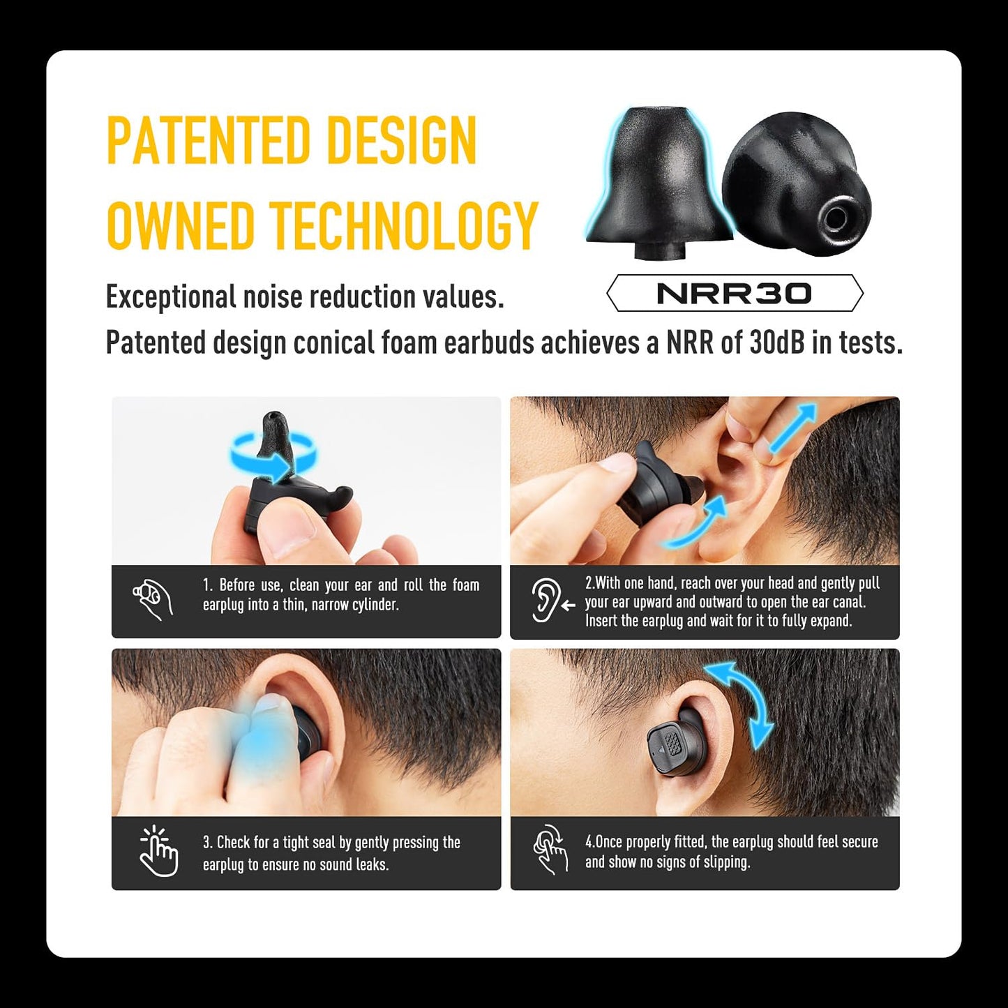 EARMOR M20T PRO Upgraded Electronic Shooting Ear Protection, NRR 30dB, Bluetooth 5.4, Noise Canceling & Sound Amplification, Tactical Hearing Protection for Gun Range, Waterproof, Wind Resistant
