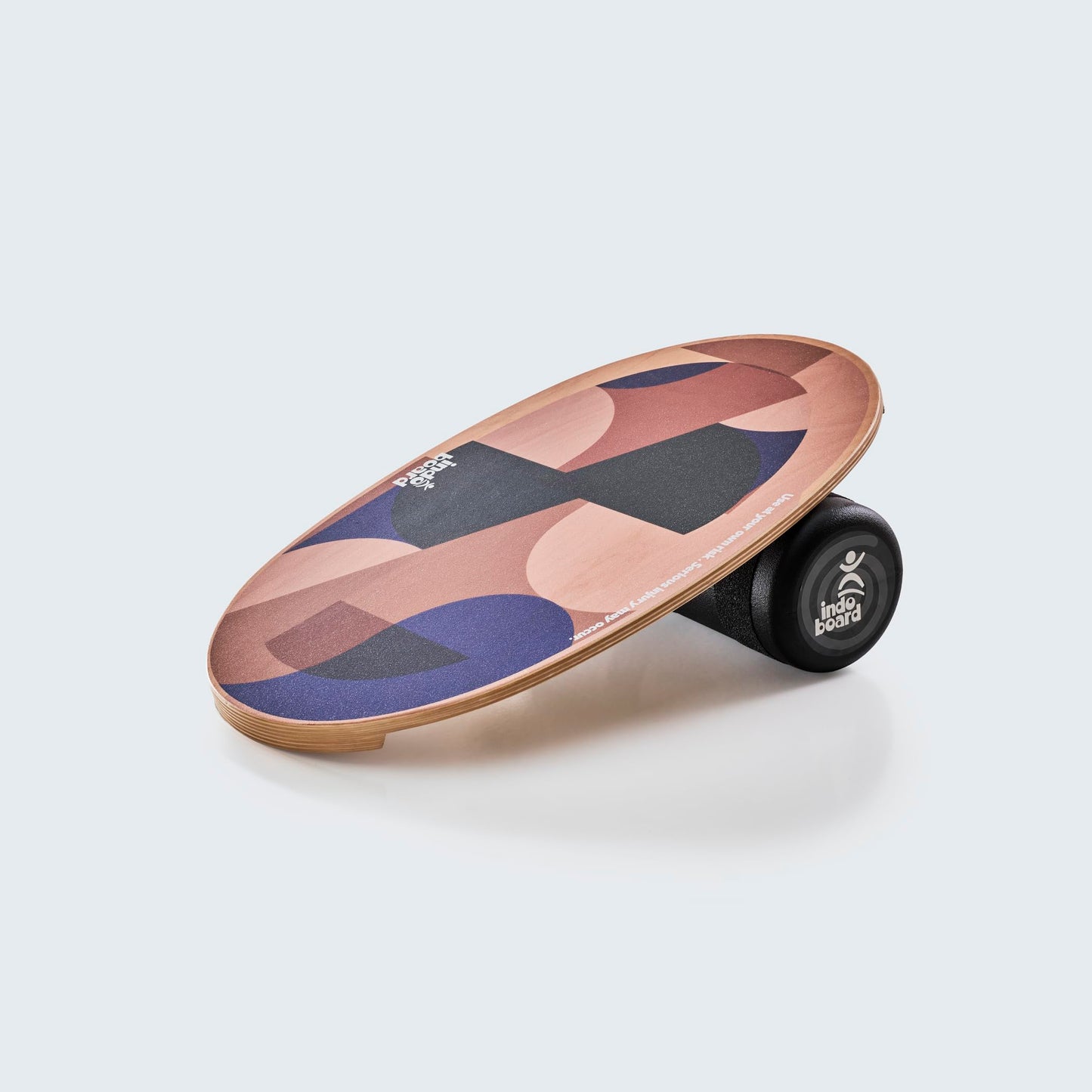 The Original Indo Board - Balance Board Trainer for Core Strength, Stability & Athletic Performance - Surfing, Skateboarding, Snowboarding, Yoga, Physical Therapy & More. Includes Board and Roller. "Cuby" Design.