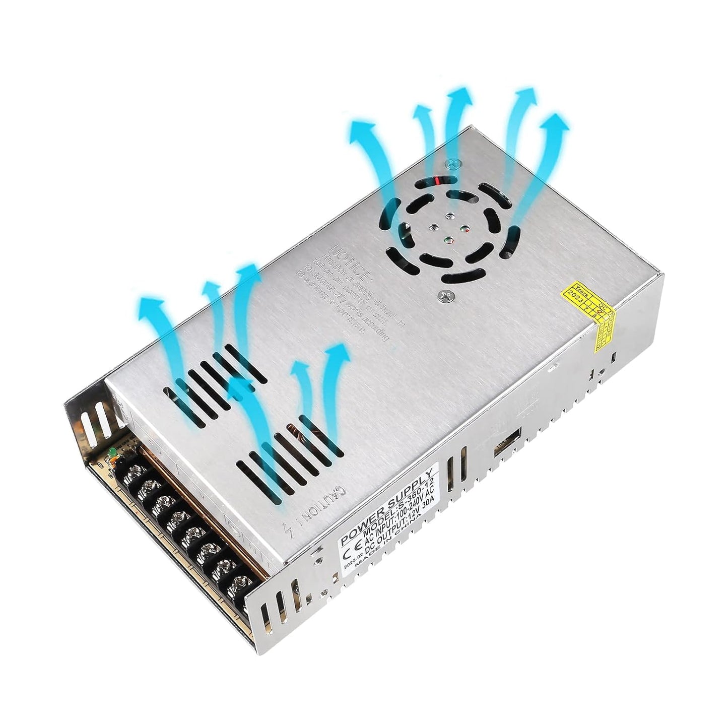 12V 30A 360W 12 30 110V 240V 3D Power Supply Transformer Adapter AC to DC Adapter Volt Amp Switching Power Supply