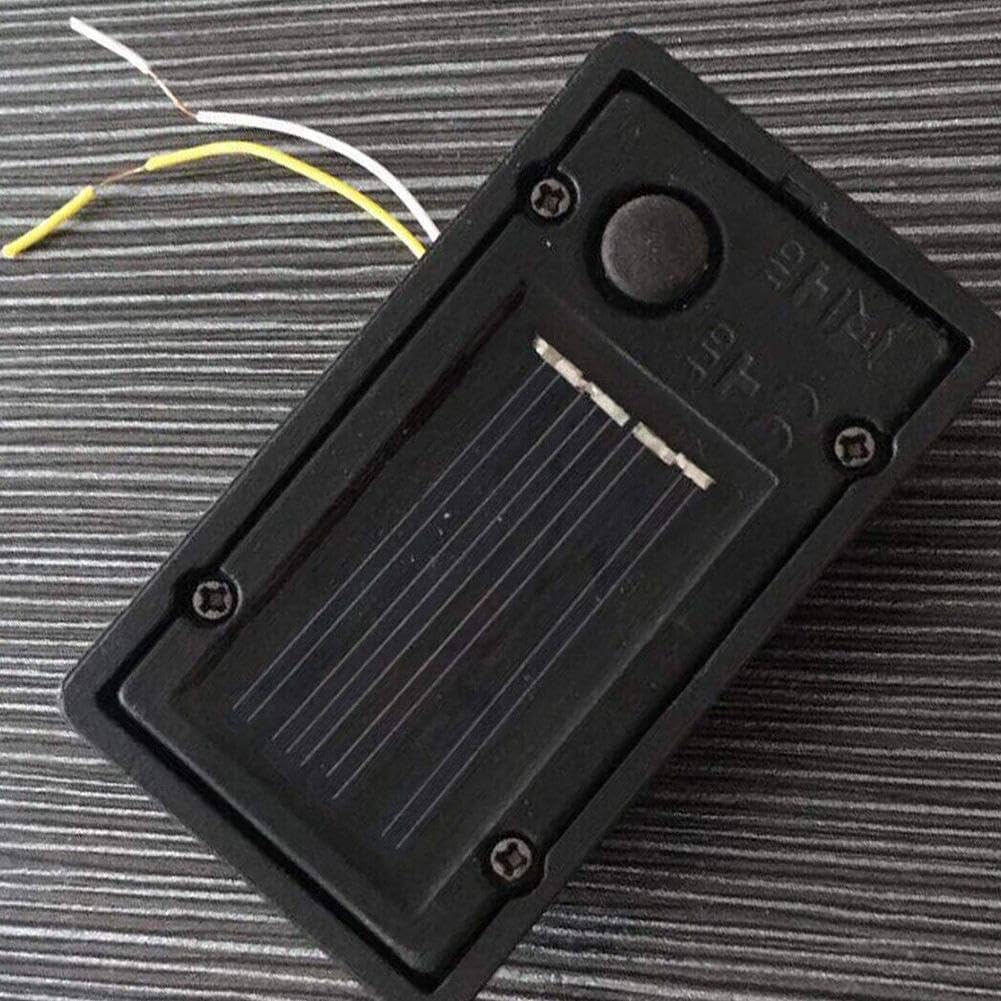 Generic (1 Battery Box, Solar Lantern Light Replacement Solar Battery Box for Solar Lights Replacement Top with Auto