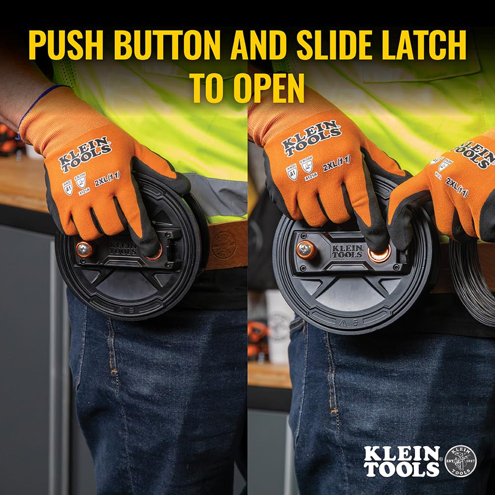 Klein Tools 3-Piece Ironworker Pliers Kit with Tie Wire Reel