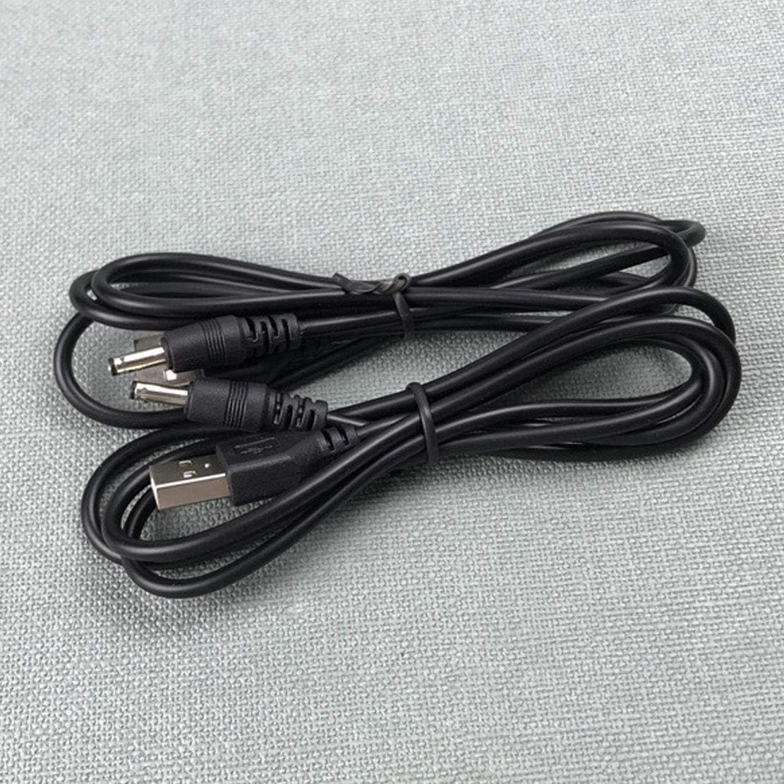 ezonpinzv USB Cable for LED Night Light Baby Kids Lamp Moon Sky Projector Rotating Night Light USB Charger Cable