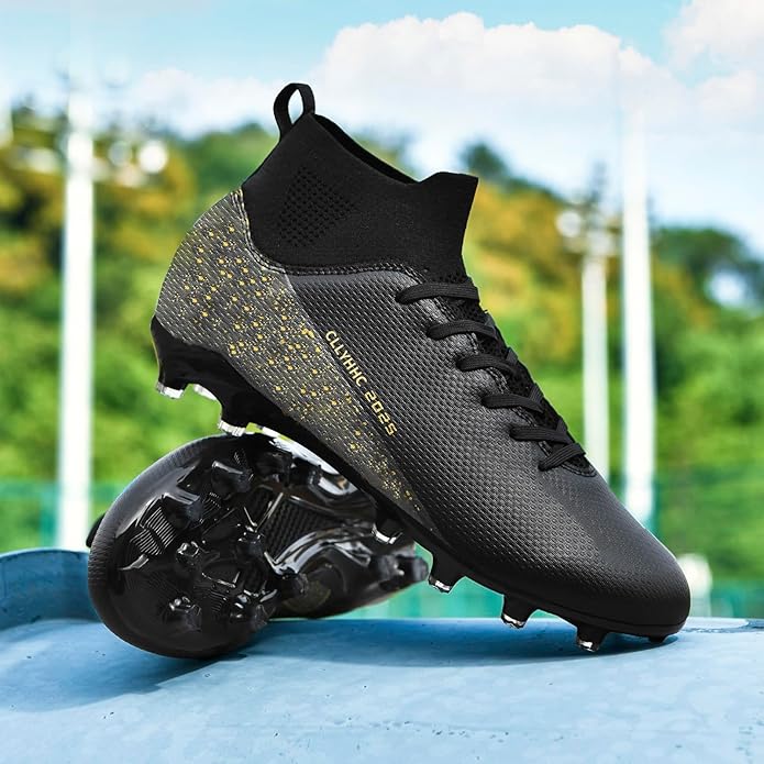 Mens Soccer Shoes Womens Indoor Outdoor Football Cleats Unisex Baseball Turf Shoe Youth Rugby Adult AG FG TF Football Boots Wide Training Sneaker