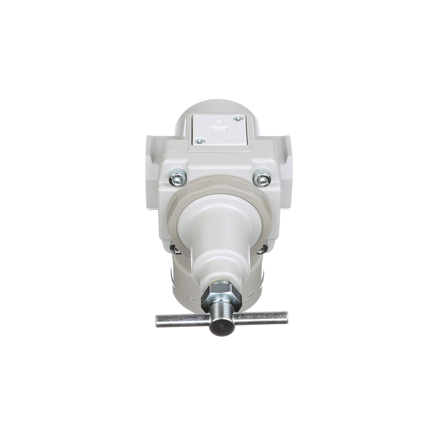 PneumaticPlus SAR400T-N04BG Compressed Air Regulator 1/2" NPT, T-Handle, Gauge & Bracket