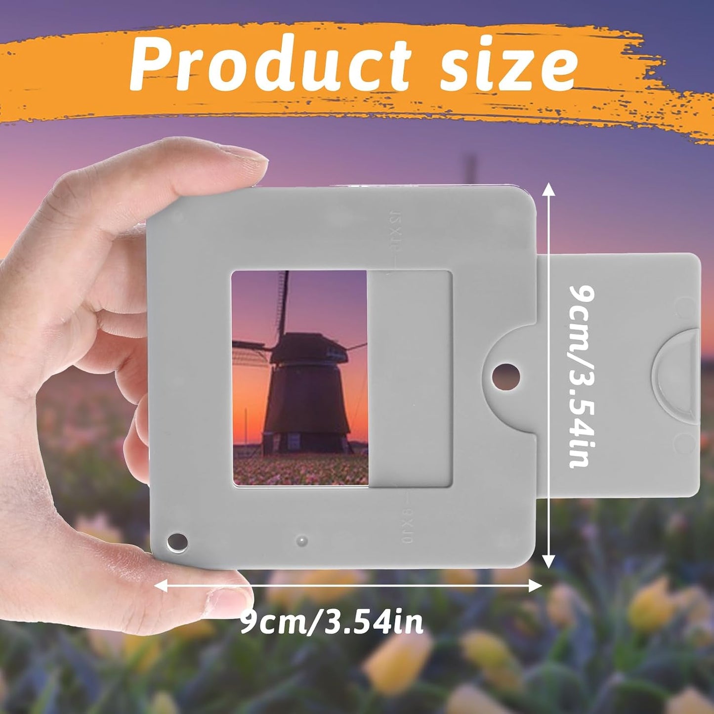 BOHUIZ View Finder, View Finder with Sliding Mechanism Optical View Finder Color Isolation View Catcher for Photography