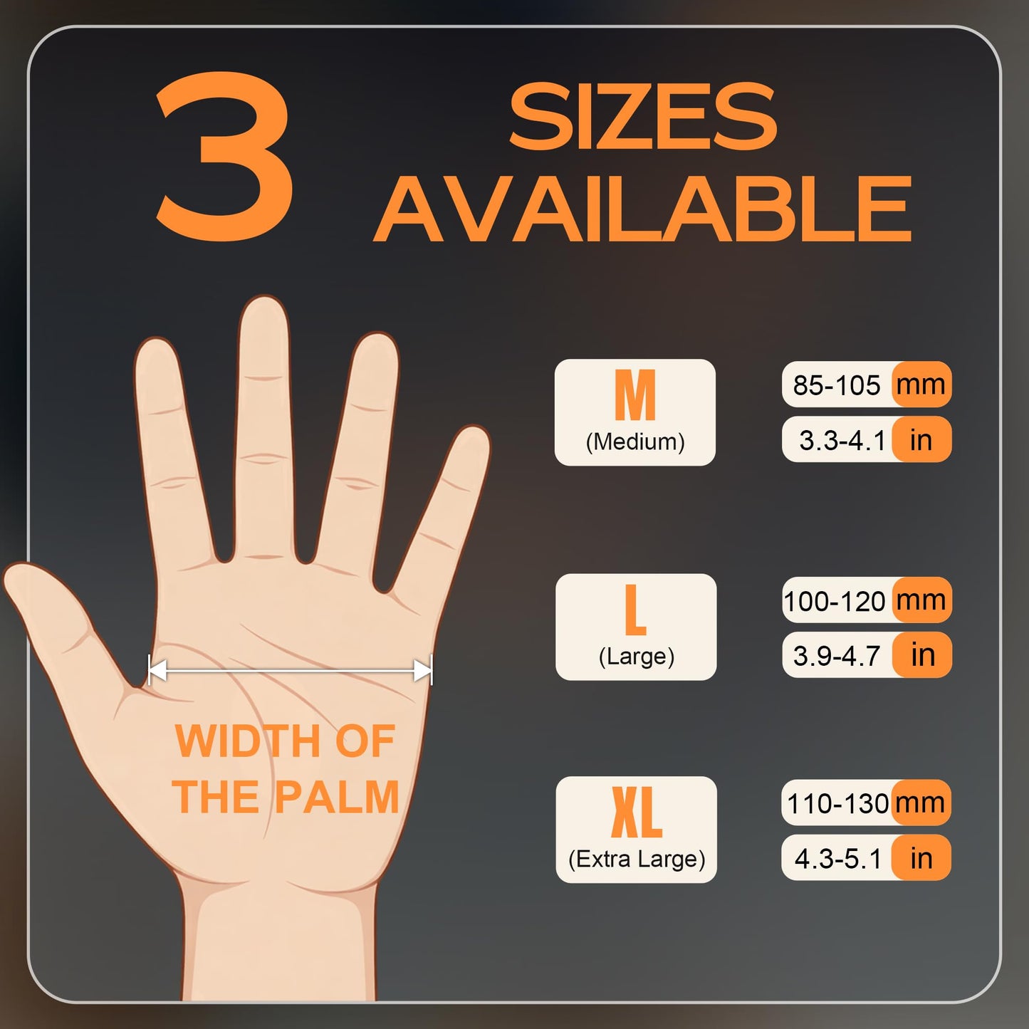 SuSWel Nitrile Gloves Disposable Rubber Latex Gloves HEAVY DUTY 8 Mil Industrial Mechanic Gloves X-Large, Diamond Textured, 1000PCs