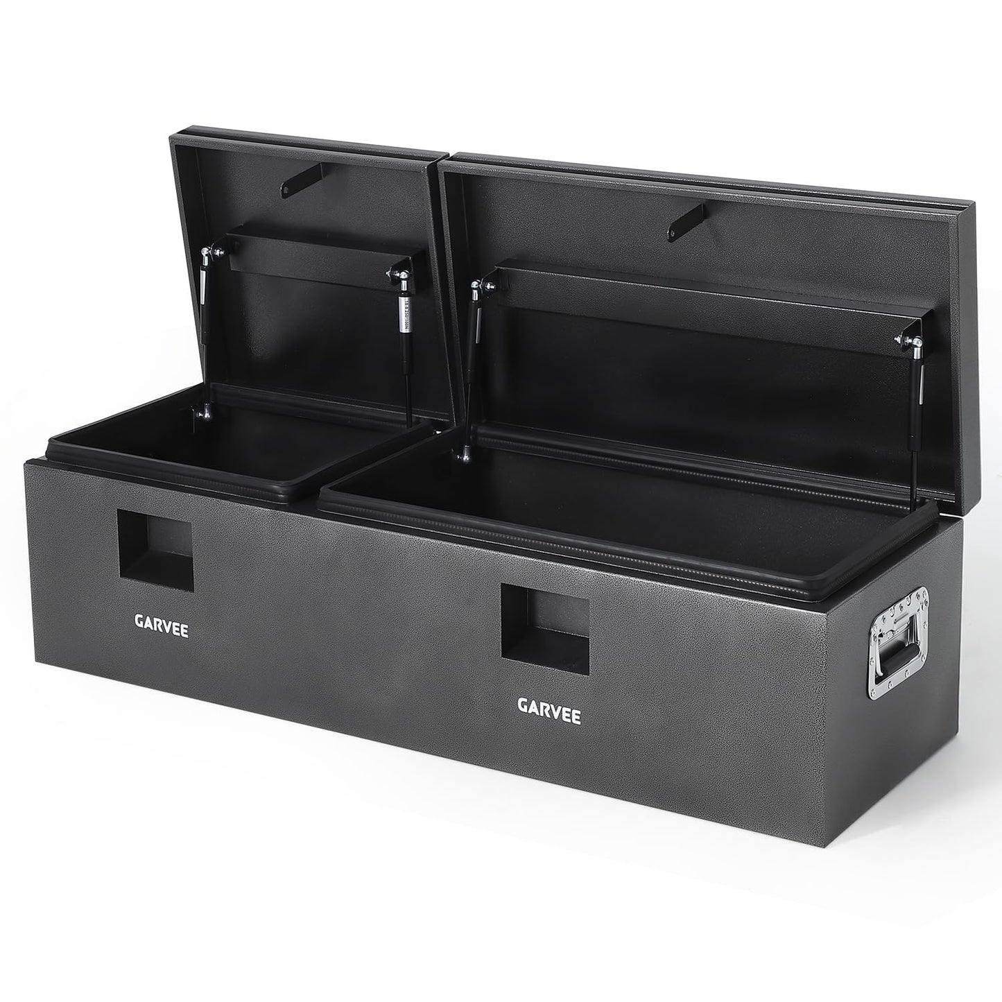 GarveeTech 56 Inch Truck Bed Tool Box, Heavy Duty Steel Truck Tool Box w/t-Handle Latch for Pickup Truck, Utility Tractor, RV, Waterproof Tool Chest for Storage & Organization, 56 × 16× 14 inch
