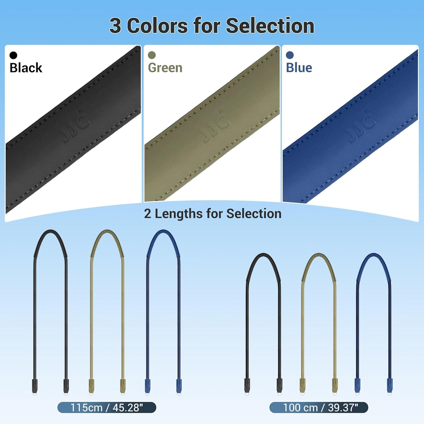 115cm ZV-E10 A7V A7IV A6400 A6700 XT4 XT3 XT20 XE4 5D 6D R7 R8 D3400 JJC Braided Rope Camera Strap, Soft Neck Shoulder