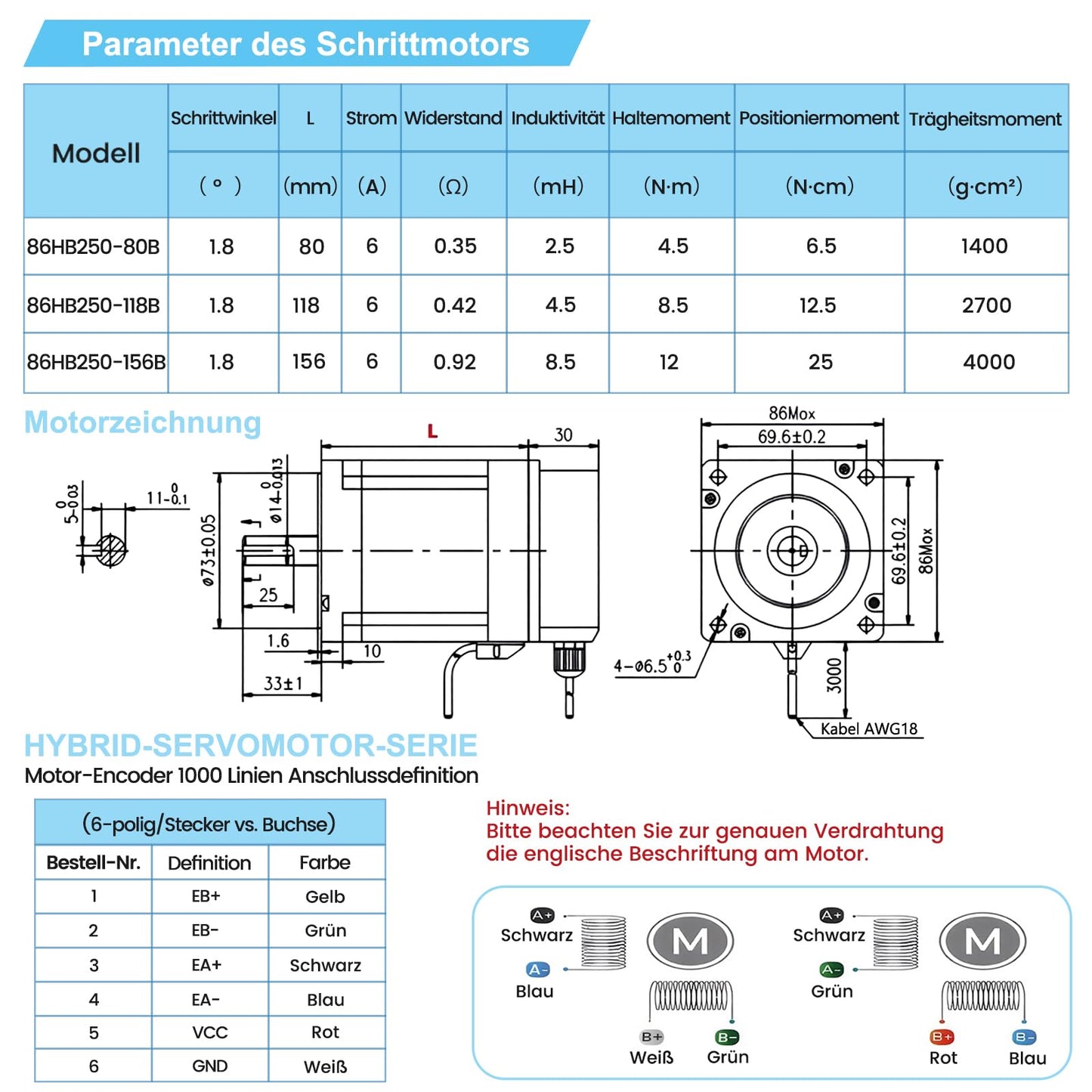 3 Axis Nema 34 86mm Closed Loop Stepper Motor Kit 12Nm / 1700oz.in 1000 Line Encoder Easy Servo Motor & 0-8.0A Motor Driver & 400W 60V Power Supply, CNC Kit for CNC Router 3D Printer