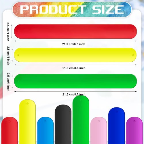 Leyndo Wrapping Paper Roll Holder Clips - 32 Pcs Silicone-Covered Metal Strips | 1 x 9 in for Gifts
