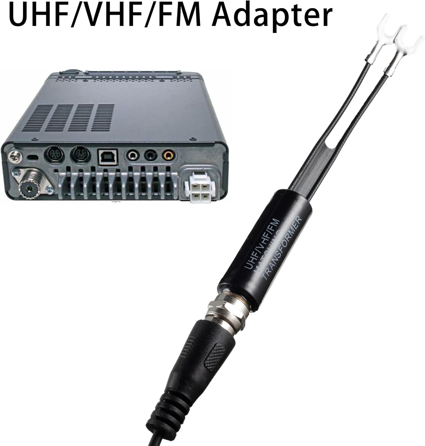 eifagur 75 300 10ft Ohm Ohm Magnetic Base FM Radio Telecopic Antenna with Coaxial Cable for Stereo Receiver Digital HD