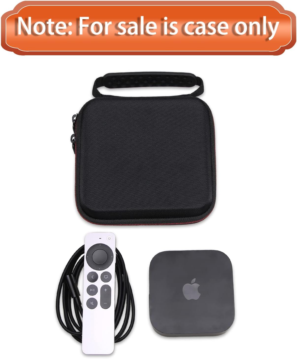 L LTGEM 2022 4K 64GB (3rd LTGEM EVA Hard Case for Apple TV WiFi with Storage Generation) - Travel - Protective Carrying