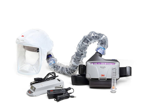 3M PAPR Respirator, Versaflo Powered Air Purifying Respirator Kit, TR-300N+ HKS, Healthcare, S/M Headcover, Lightweight, Low-Profile, Easy to Use, All-in-One Respiratory Protection for Particulates