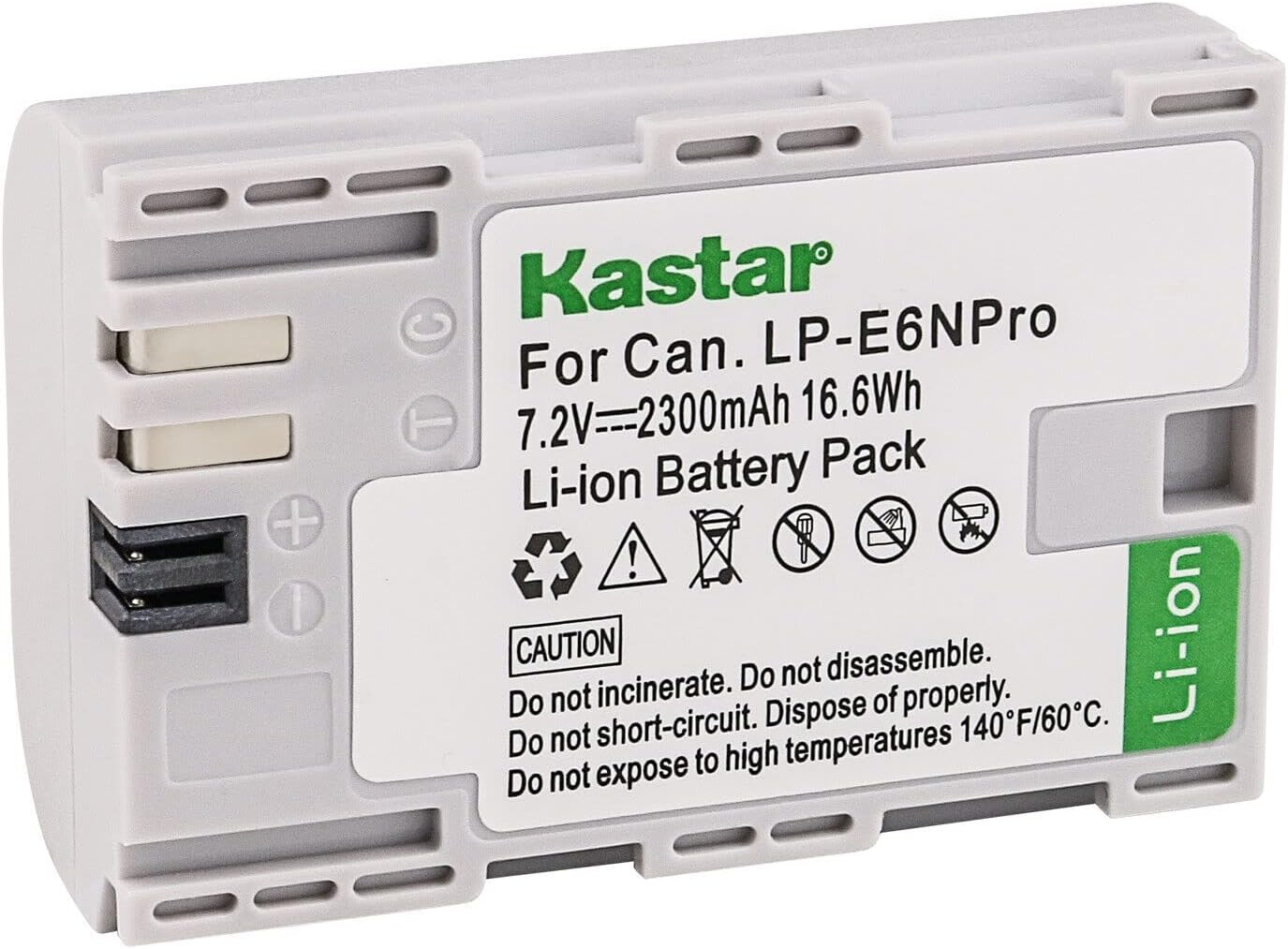 Kastar 2-Pack LP-E6N 7D, 7D 7D 60D, 60Da, 70D, 80D, 90D, XC10, XC15, Pro Battery and LCD AC Charger Compatible